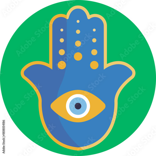 Protective Symbol: The Hamsa hand is a traditional Moroccan symbol believed to protect against negative energy and bring good luck.