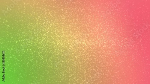 Vibrant Green and Pink Gradient with Subtle Glitter Texture.