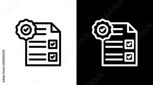 Completion With Icon Set Design