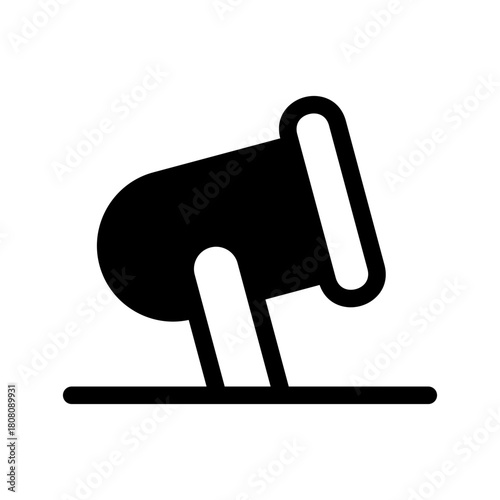 Spotlight Icon Vector Symbol Design Illustration