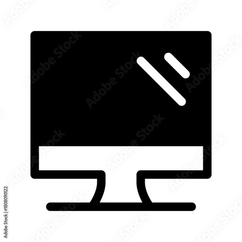 Desktop Icon Vector Symbol Design Illustration