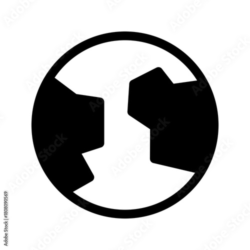 Global Icon Vector Symbol Design Illustration