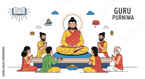 Guru Purnima Celebration Honoring the Spiritual Teacher and Guidance in Tradition