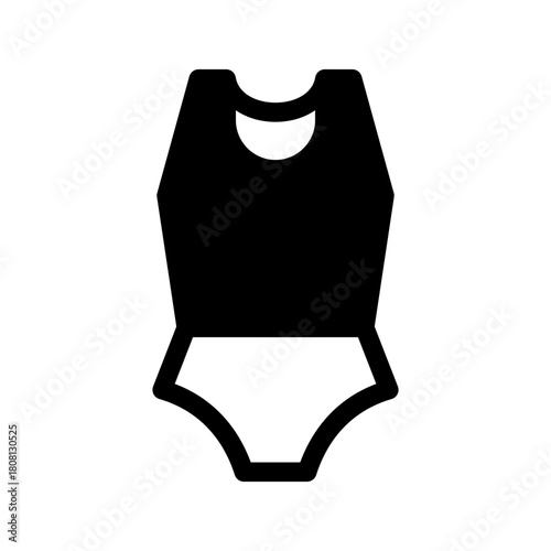 Swimsuit Icon Vector Symbol Design Illustration