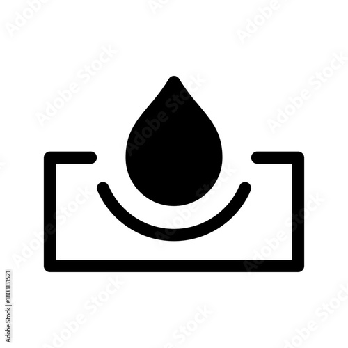 Waterproof Icon Vector Symbol Design Illustration