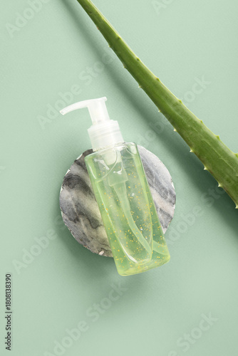 Bottle of cosmetic product ...