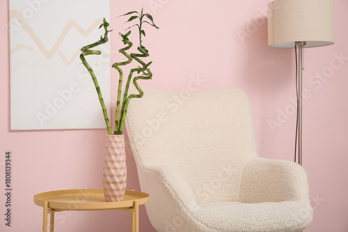 Interior of stylish living ...