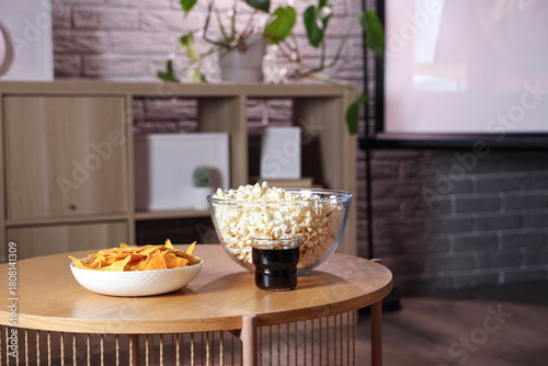 Tasty snacks prepared for w...