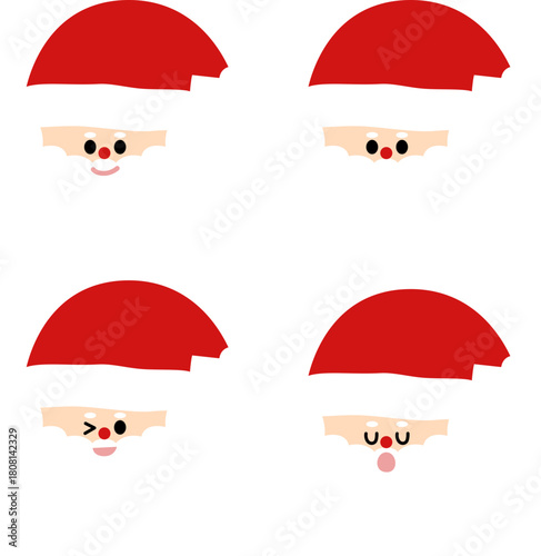 산타 산타할아버지 산타얼굴 표정 Santa Claus 산타 Christmas Merry christmas 크리스마스 선물 이벤트