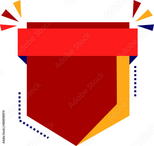 Sale Banner With Dot 