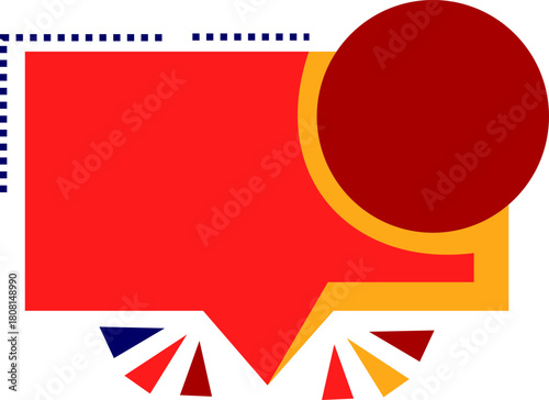 Sale Banner With Dot 