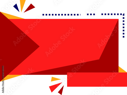 Sale Banner With Dot 