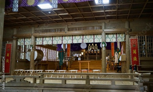高千穂神社本殿内