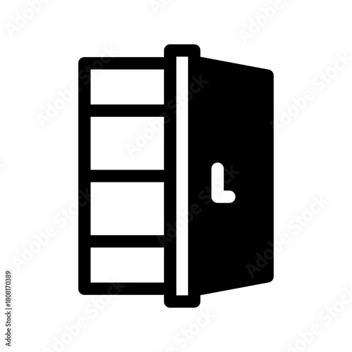 Freezer Icon Vector Symbol Design Illustration