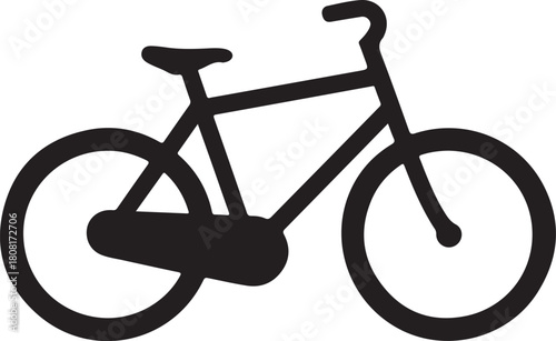 Bicycle icon bike vector symbol