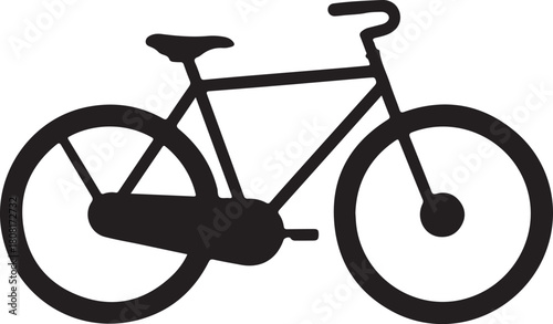 Bicycle icon bike vector symbol