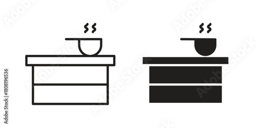 Turkish bath icon symbols. app and web UI solid and line icon, EPS10