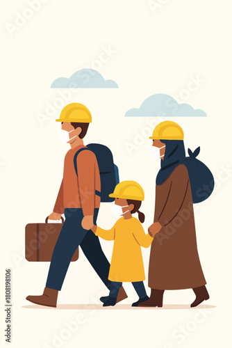 Migrant Safety Illustration