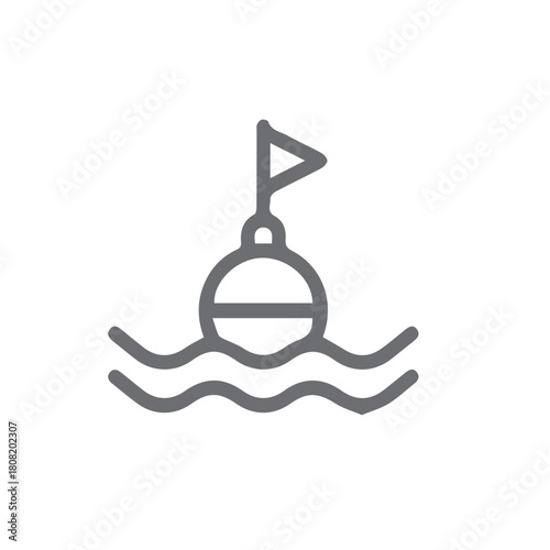 Water Buoy Navigation Marker