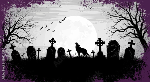 Illustration of an elderly man praying with hands clasped in a dark blue setting.