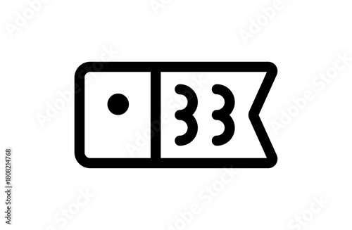 鯉のぼりのシンプルなベクターアイコン