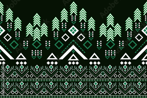seamless geometric pattern, Ethnic tribal design Navajo Aztec seamless pattern navy  geomatics Native American motifs traditional textiles, Diamond 