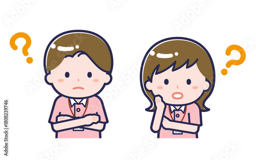 介護士／2人組／男女 04