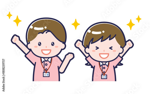 介護士／2人組／男女 03