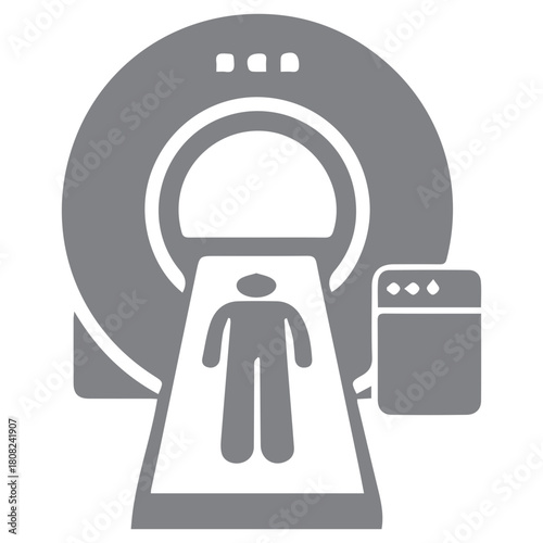 CT Scan Illustration