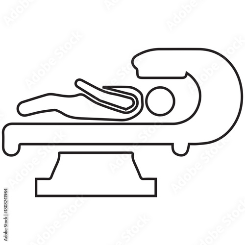 Patient in MRI Scanner