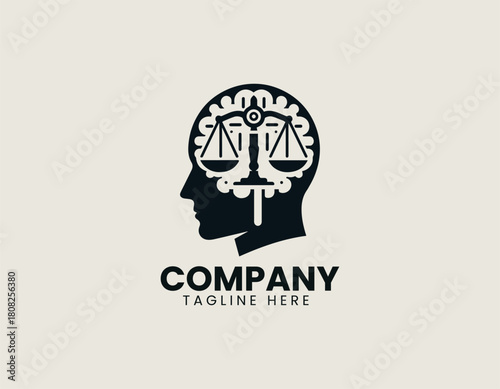 Mind Legal Logo black vector logo