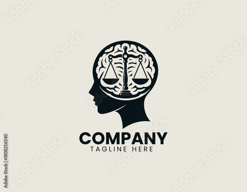 Mind Legal Logo black vector logo