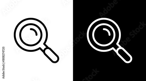 Search With Icon Set Design