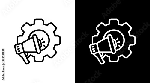 Marketing Automation With Icon Set Design