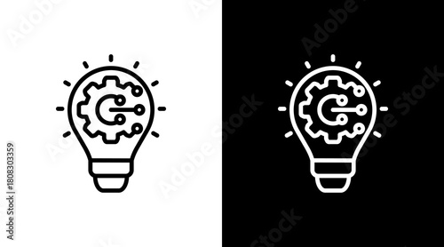 Digital Transformation With Icon Set Design