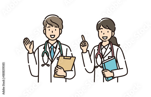 医者　男性　女性