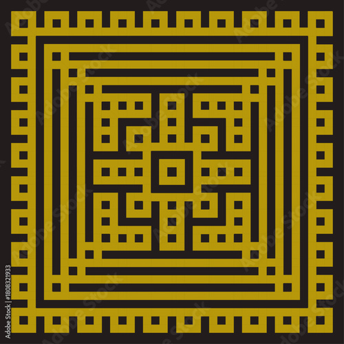 HARVEST TILE PATTERN 18 flat