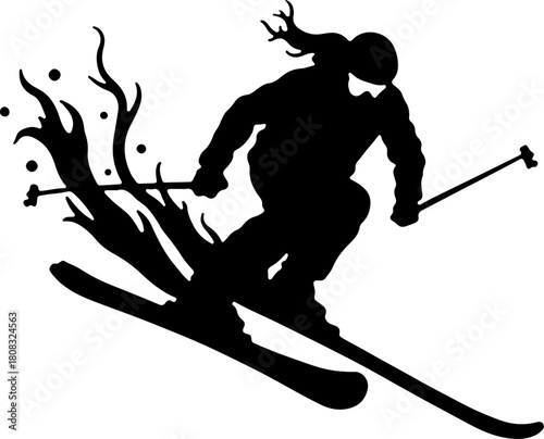 Downhill Skier