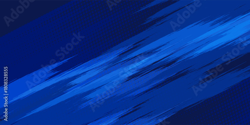 blue color pattern gradient grunge texture background. Dots pop art comics sport style vector illustration Abstract background dark blue with modern corporate concept. modern