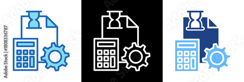 Estimation triple style icon