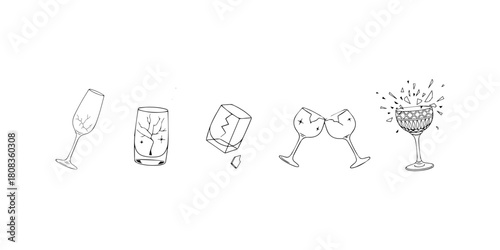 A detailed silhouette of a majestic eagle in flight isolated on white background silhouette