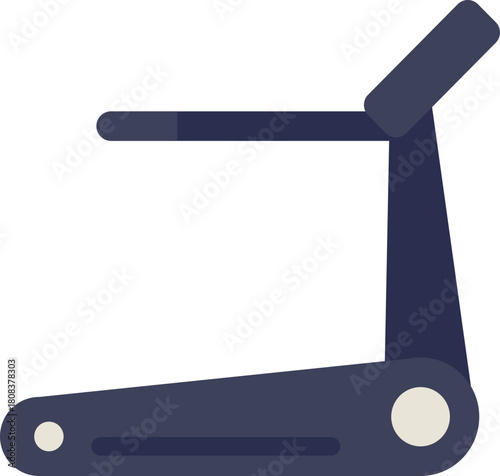 Treadmill Flat Icon