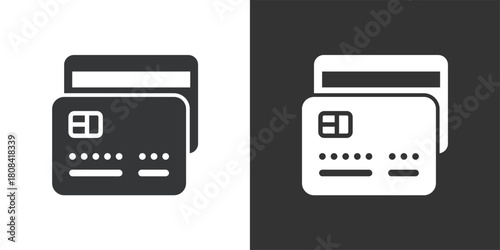 Card Payment icon. Solid glyph series icon