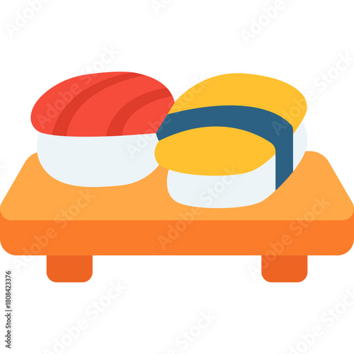 Sushi Platter Vector