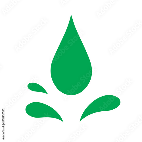 Water Drop Splash Icon