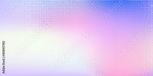 Background with pixel pattern and abstract texture. Blue and purple bitmap art featuring soft gradation and digital game-like aesthetic with subtle retro feel.