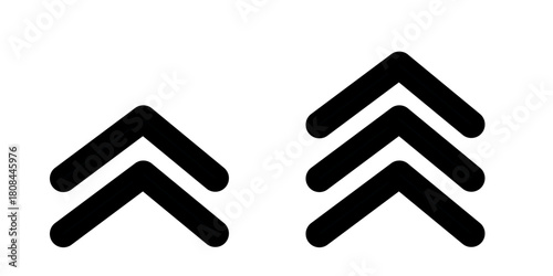 Swipe icon. Scroll icon element for social media.