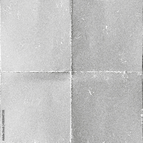 Surface features a square texture of worn paper with visible grain and scratches, creating a vintage look that can enhance various artistic or design applications and backgrounds.