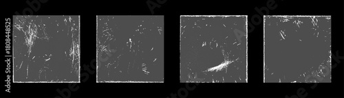 Worn paper texture with grain, noise, and scratches illustrating age and character in a square format.