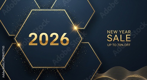 New year sale banner